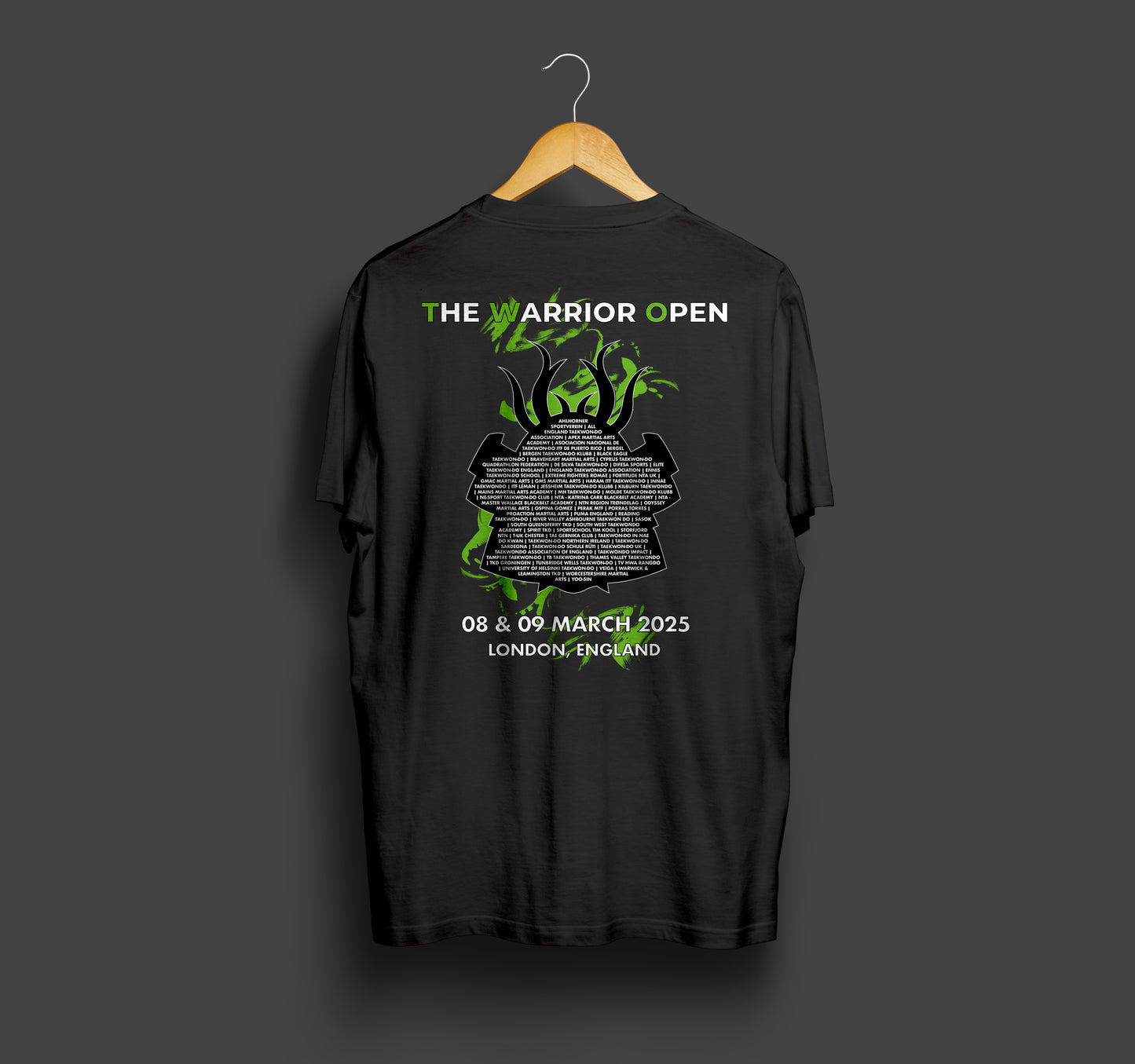 The Warrior Open 2025 - Official Event T-Shirt