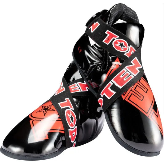 Top Ten Semi-Contact Sparring Boots - Black